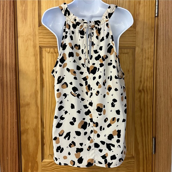 FSL Apparel Women’s Sz Lg Sleeveless Animal Print Blouse NWOT, V494 - Picture 6 of 13
